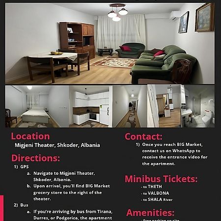 Sala Apartment Шкодер Экстерьер фото